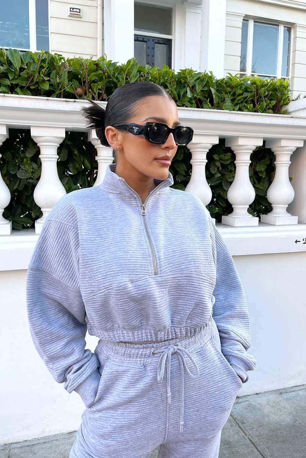 Baggy best sale cropped sweatshirt