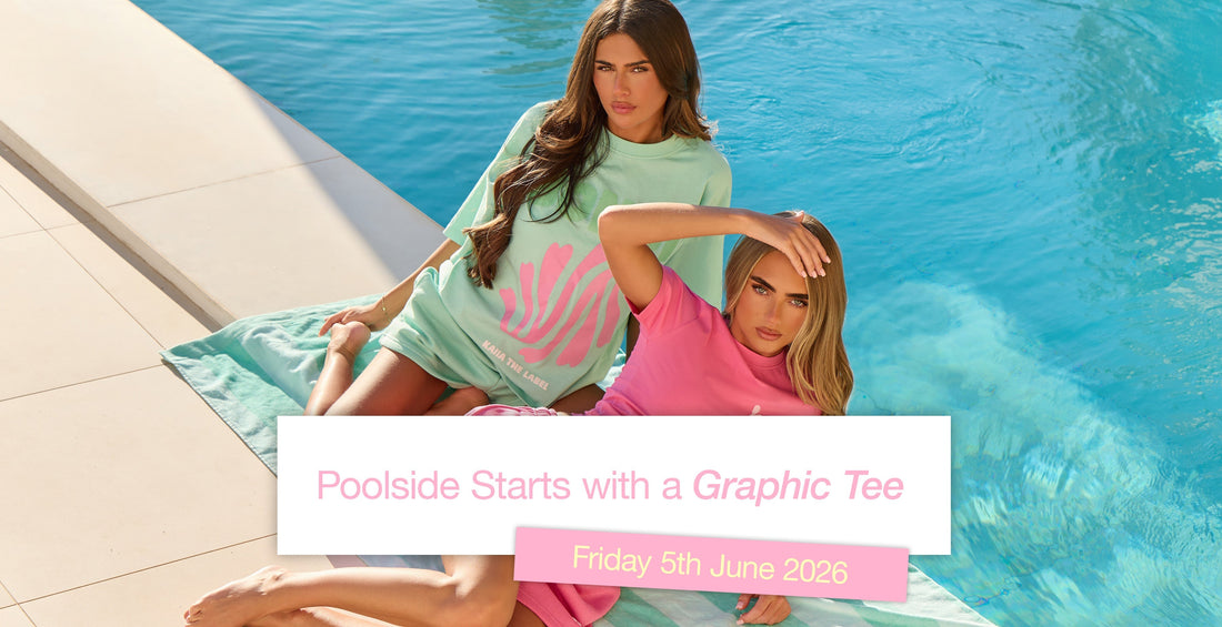 Poolside Starts With A Graphic Tee...