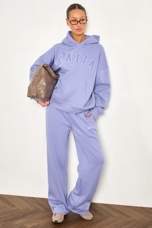 Kaiia Studio Oversized Hoodie Periwinkle Blue