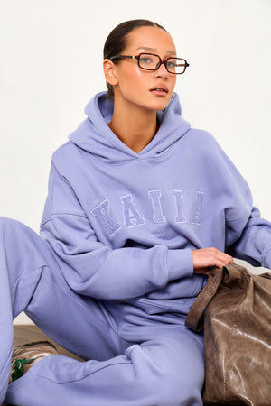 Kaiia Studio Oversized Hoodie Periwinkle Blue