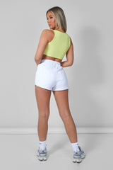 BOOTY SHORT OATMEAL MARL