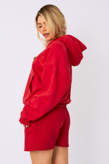 Kaiia Studio Oversized Hoodie Red