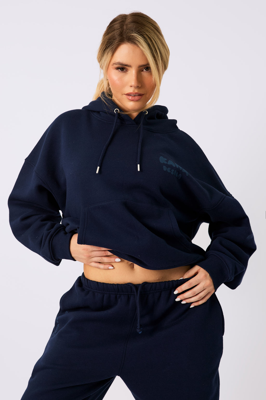 Design Bubble Logo Oversized Hoodie