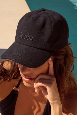 Kaiia Logo Cap Black