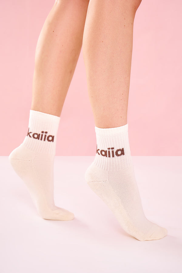 Pack of Three Kaiia Logo Socks Multi