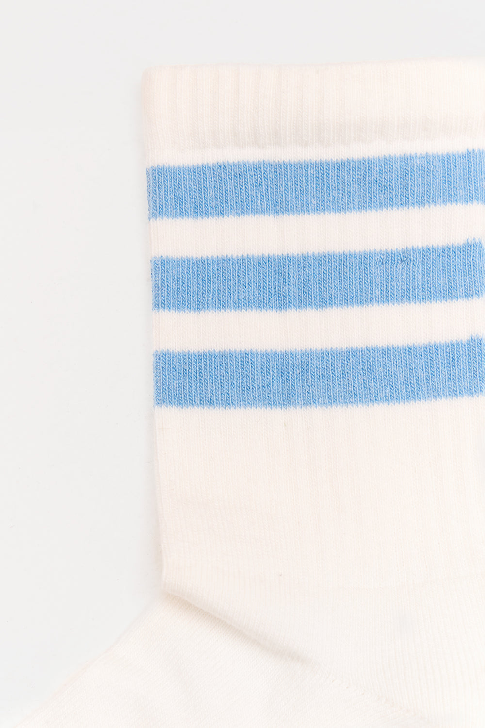 Pack of Three Kaiia Contrast Stripe Socks Black, Blue & Green