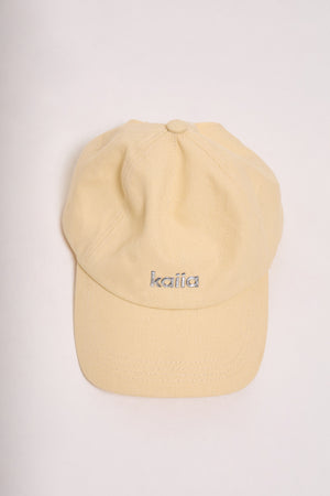 Kaiia Chrome Logo Cap Lemon