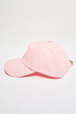Kaiia Logo Cap Baby Pink