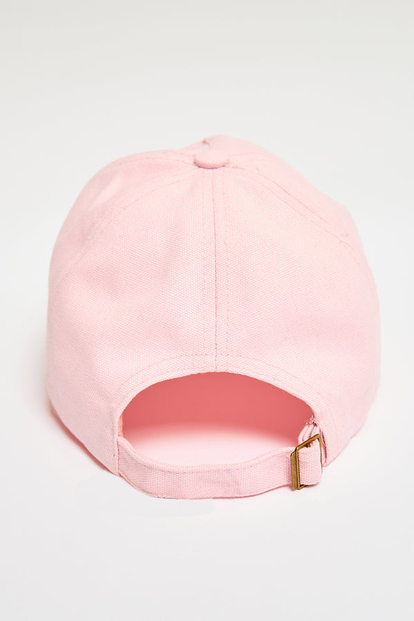 Kaiia Logo Cap Baby Pink