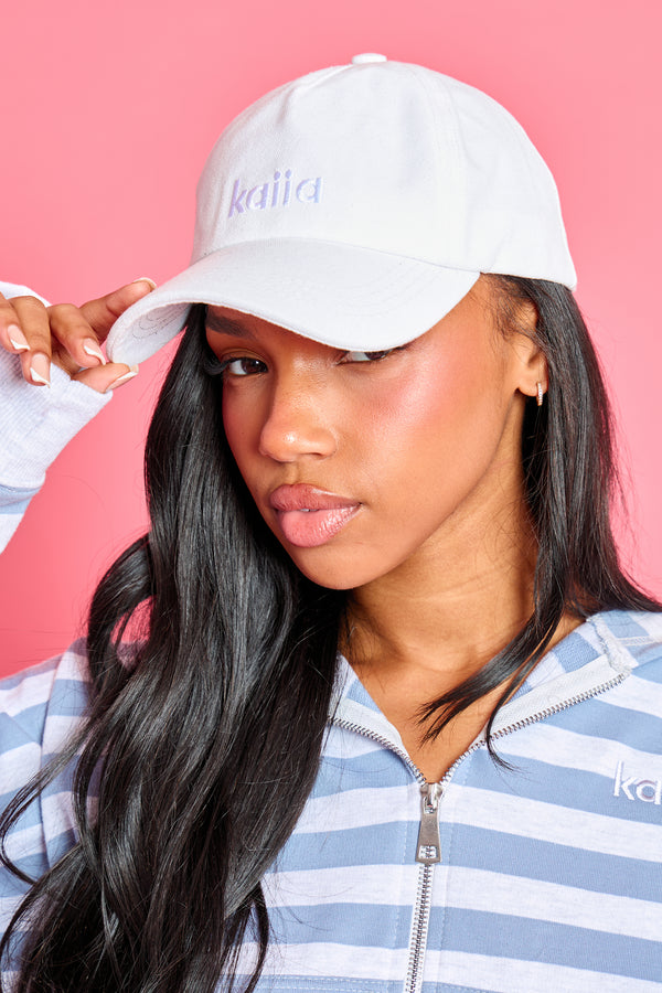 Kaiia Logo Cap White