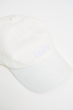 Kaiia Logo Cap White