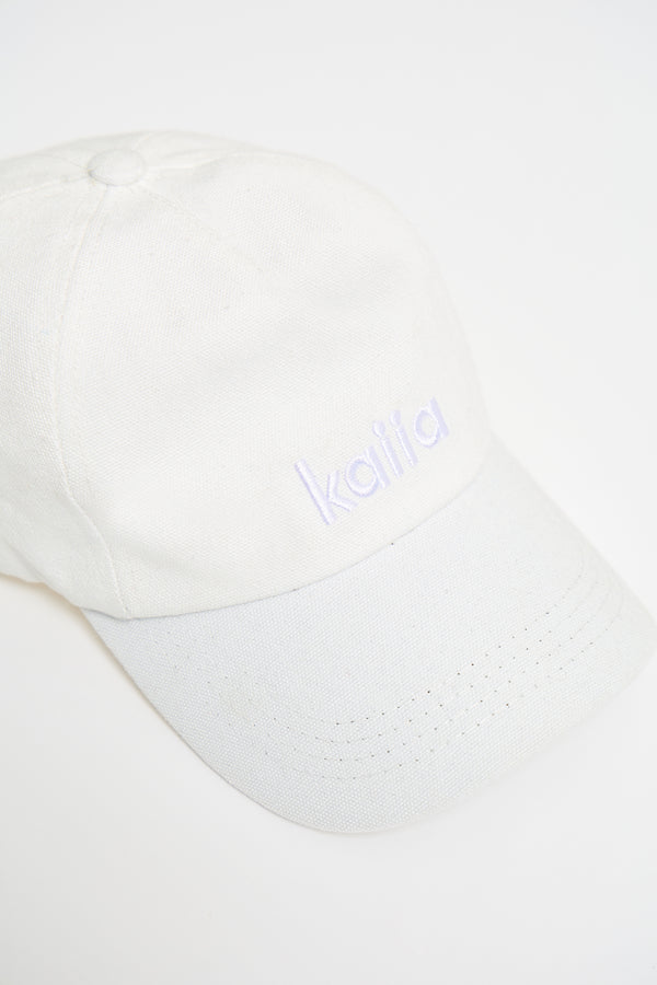 Kaiia Logo Cap White