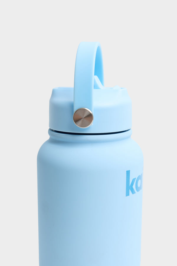 Kaiia Flip Straw 950ML Bottle Baby Blue