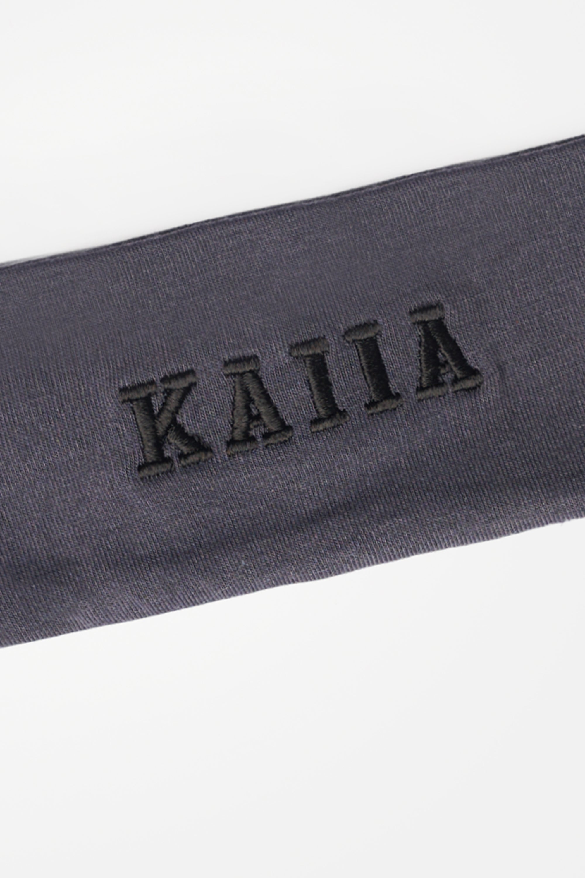 Kaiia Logo Headband Dark Grey