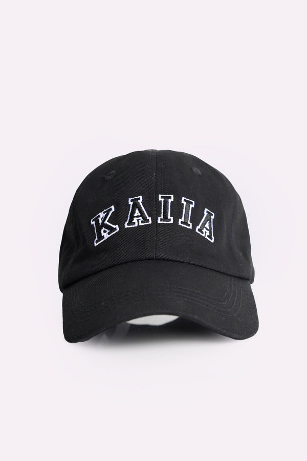 Kaiia Logo Cap Black