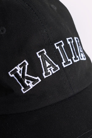 Kaiia Logo Cap Black