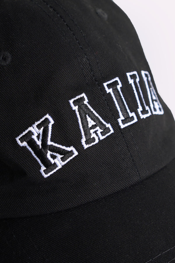 Kaiia Logo Cap Black