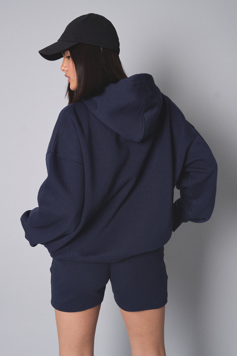 Kaiia the Label Oversized Hoodie Navy