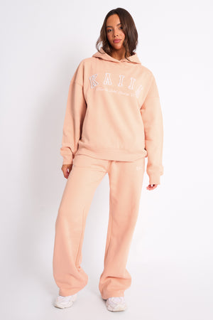 Kaiia Sport Oversized Hoodie Apricot