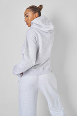 KAIIA SPORT OVERSIZED HOODIE OATMEAL MARL