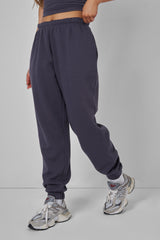 Relaxed Fit Cuffed Jogger Dark Grey
