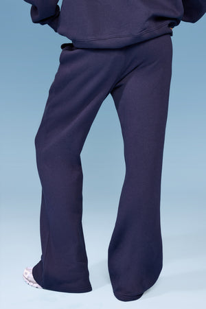 Kaiia Apres Flared Joggers Navy