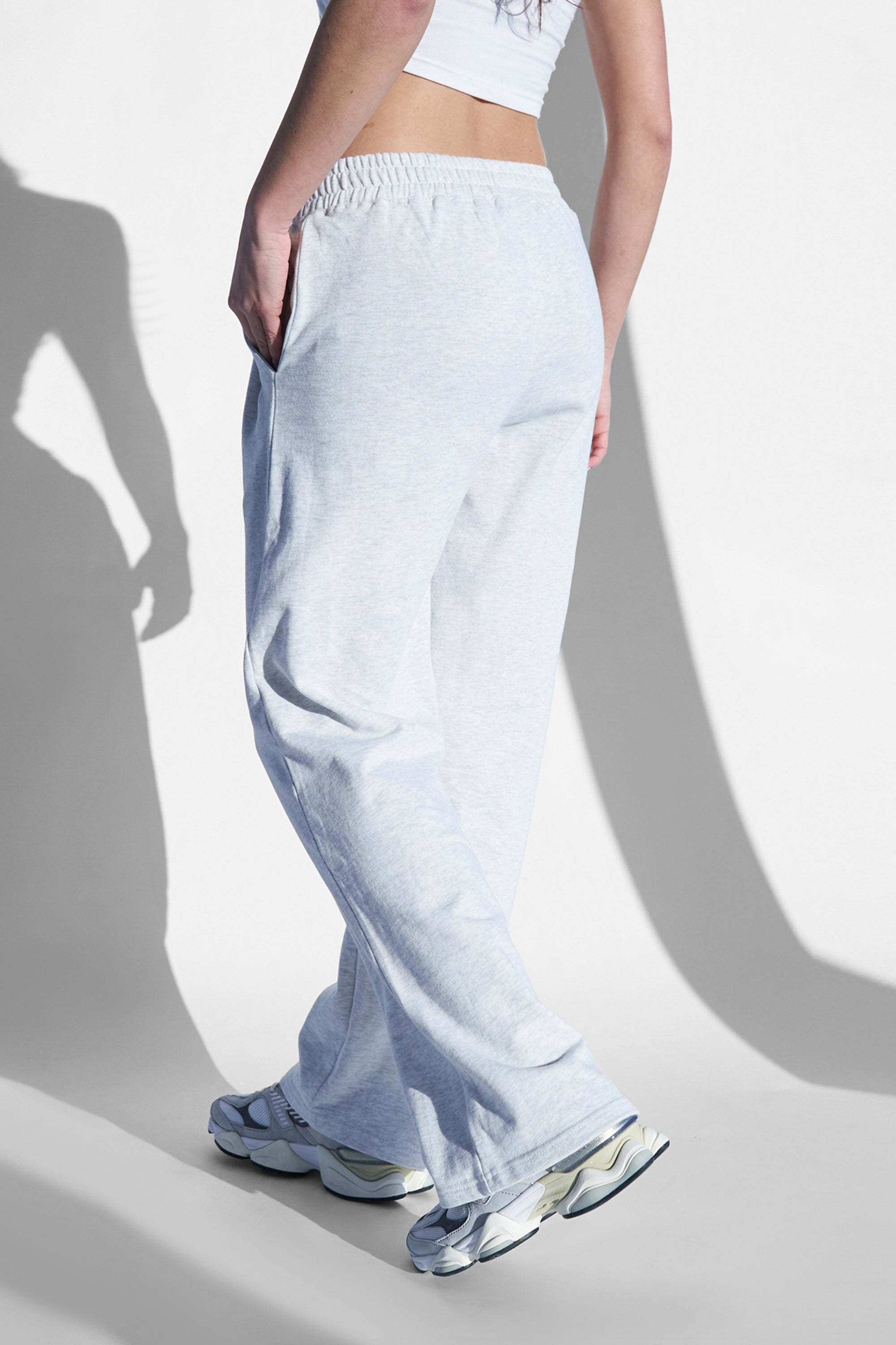 Joggers with wide waistband online