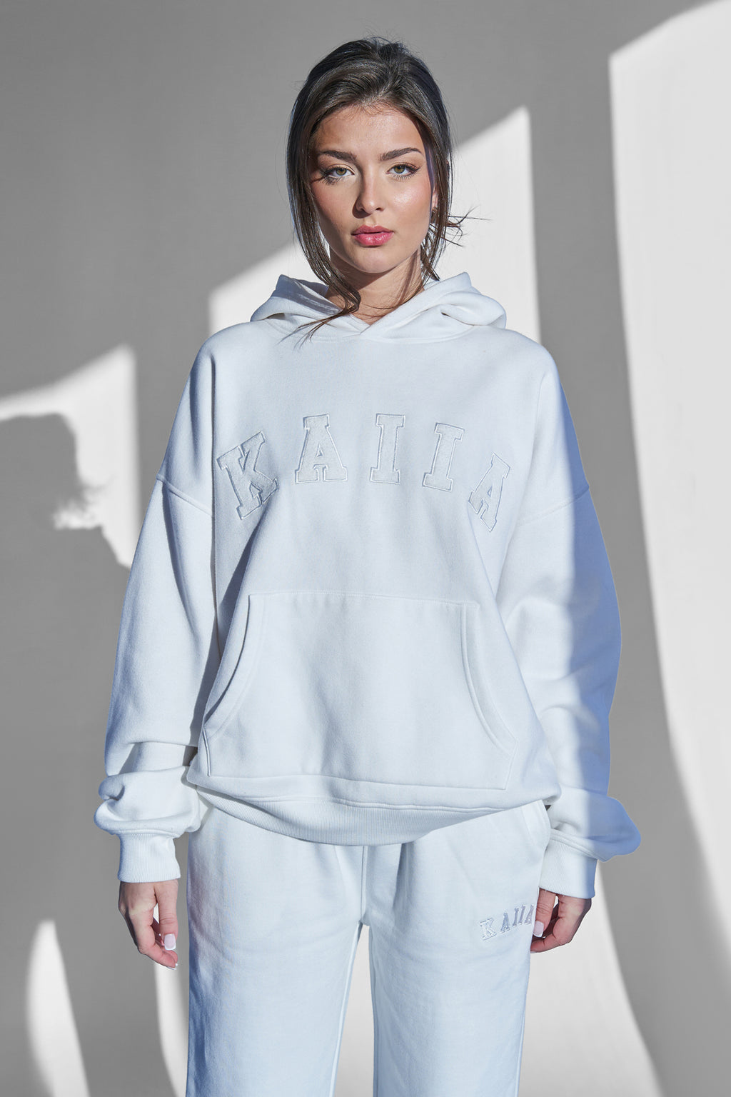 SLOGAN OVERSIZED HOODIE