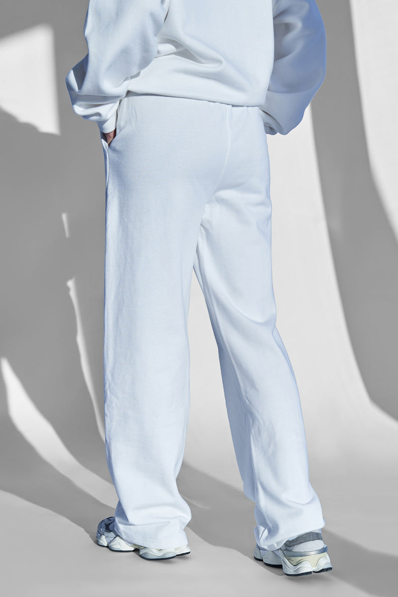 お気に入り Kaiia Wide Leg Sweat Pants White | Kaiia パンツ