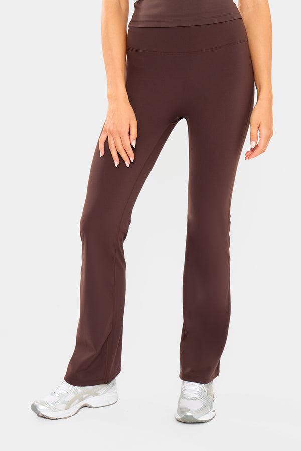 Kaiia Sculpt Yoga Pants Bitter Chocolate