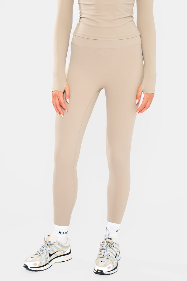 Kaiia Sculpt Leggings Ash Taupe