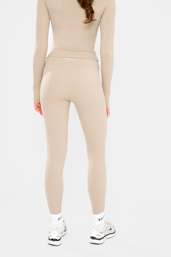Kaiia Sculpt Leggings Ash Taupe
