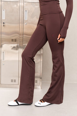 Kaiia Sculpt Yoga Pants Bitter Chocolate