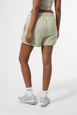 Kaiia KTL Logo Sweat Shorts Sage