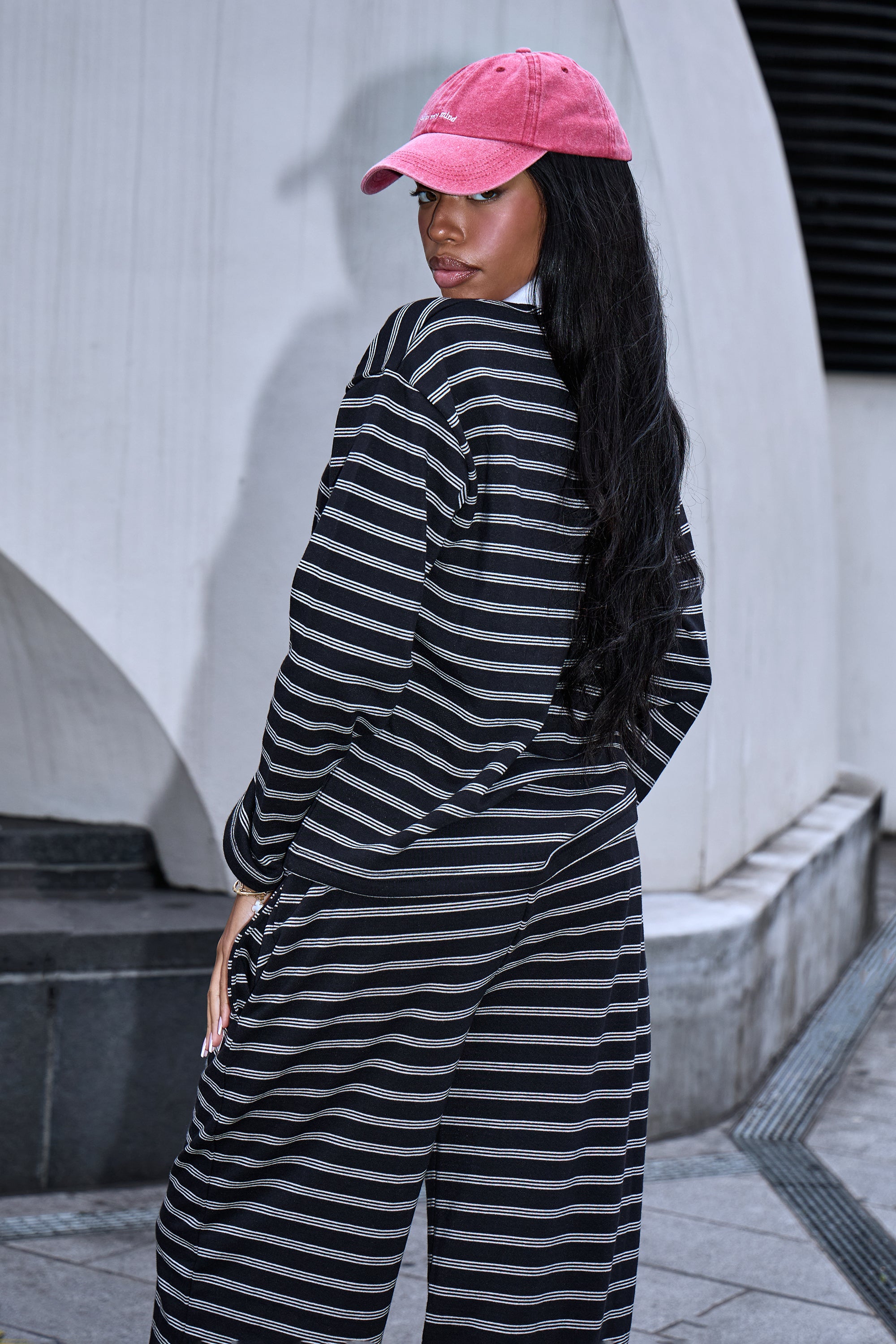 ウェア 16aw striped rugby black Stripe Rugby FW25 