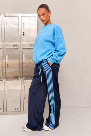 Kaiia Studio Oversized Sweatshirt Vibrant Blue