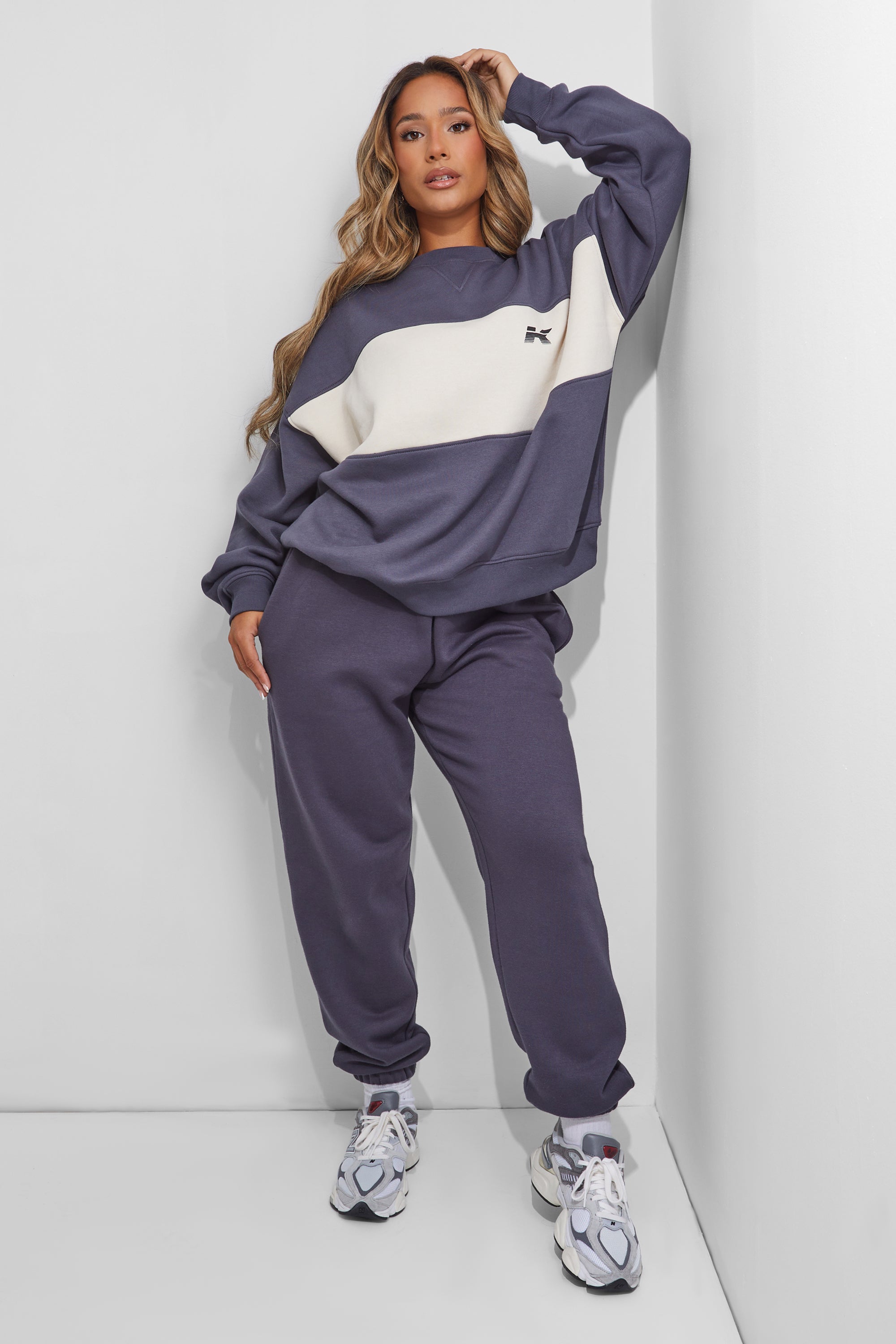 Kaiia Motocross Oversized Sweatshirt Multi