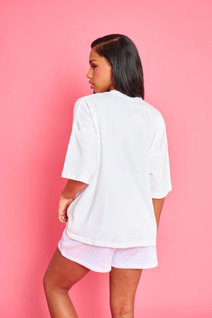 Kaiia Oversized T-shirt White