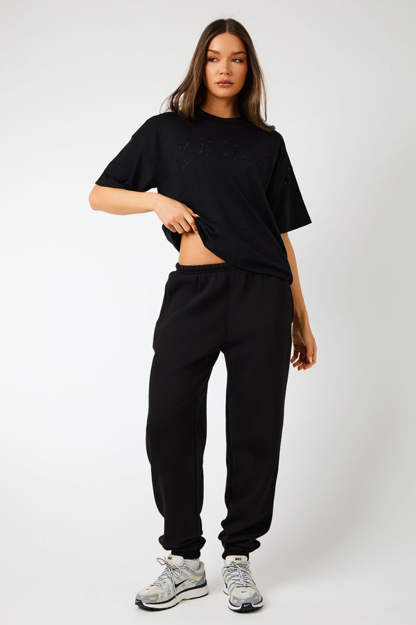 Kaiia Oversized T-shirt Black