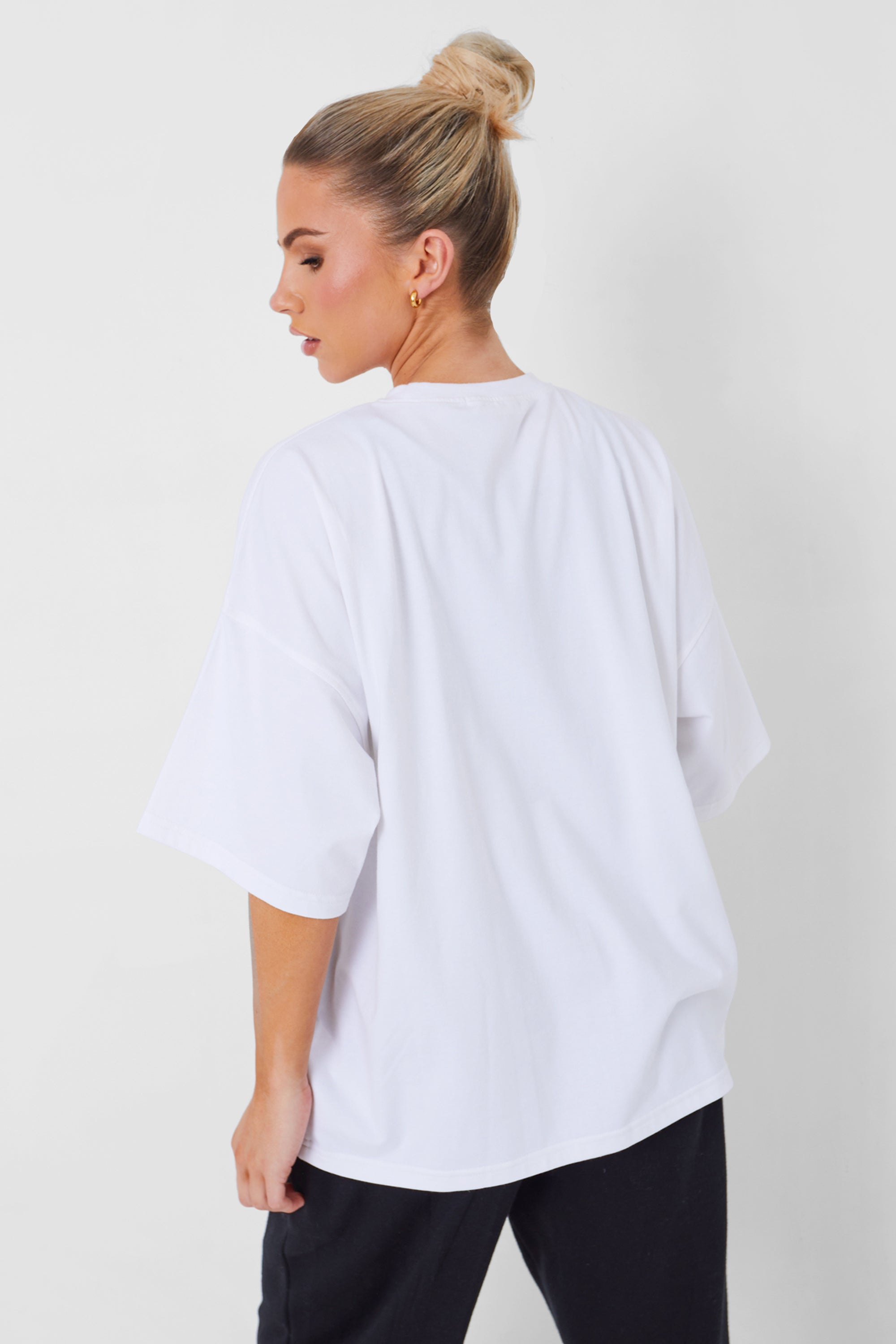 Kaiia Studio Oversized T-shirt White
