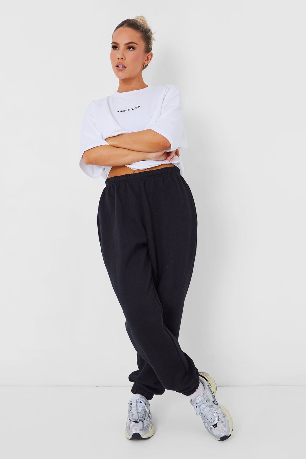 Kaiia Studio Oversized T-shirt White