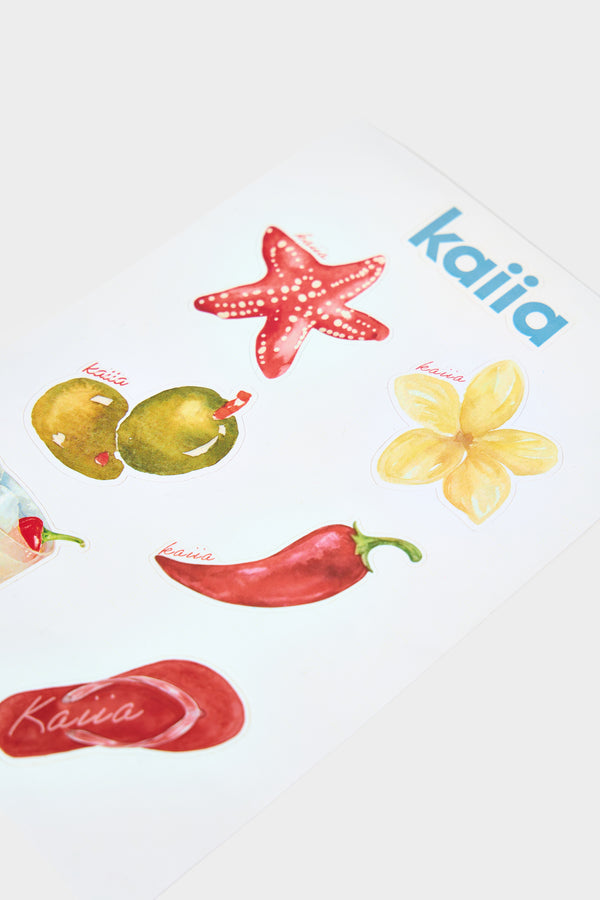 Kaiia Summer Sticker Pack Multi