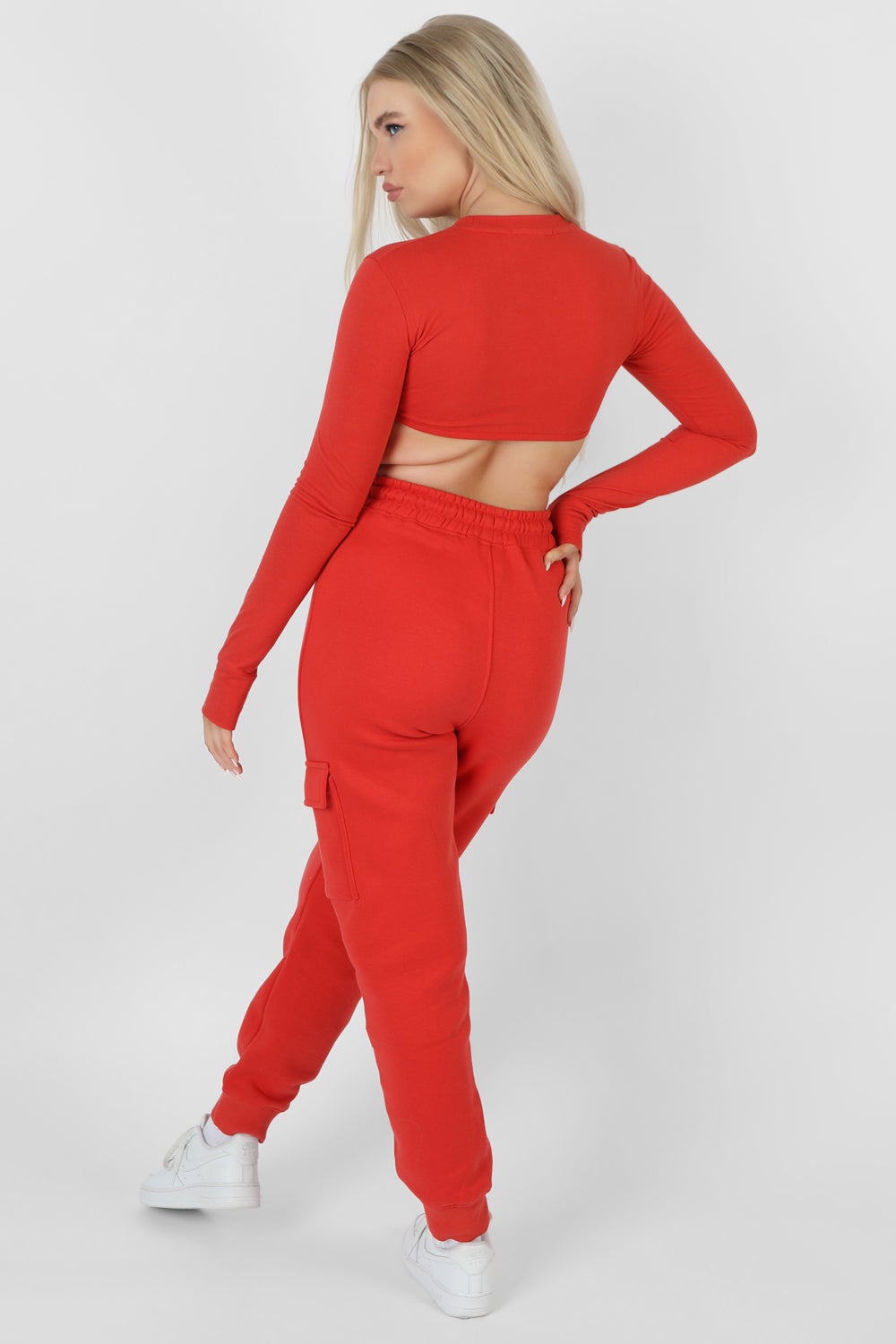 CARGO JOGGERS RED
