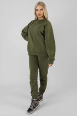 SEAM FRONT 90S JOGGERS KHAKI