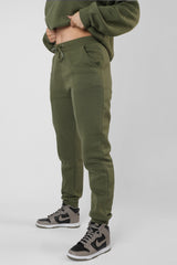 SEAM FRONT 90S JOGGERS KHAKI