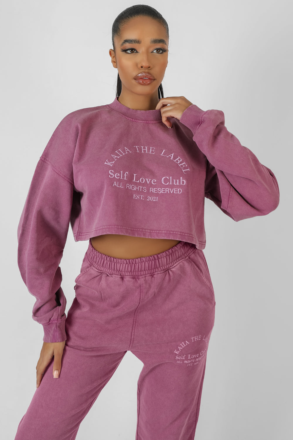KAIIA SELF LOVE CLUB SWEATSHIRTS PURPLE Kaiia