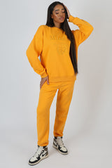 MILAN TONAL EMBROIDERED JOGGERS MANGO