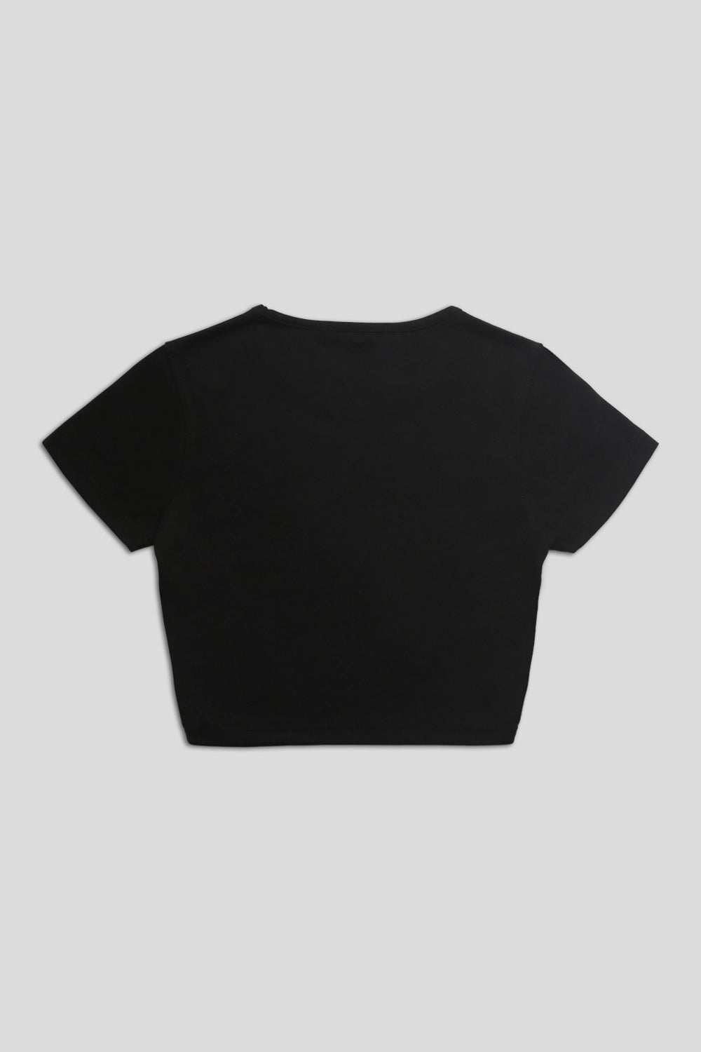 FITTED T-SHIRT BLACK