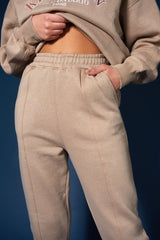 SEAM FRONT 90S JOGGERS ASH