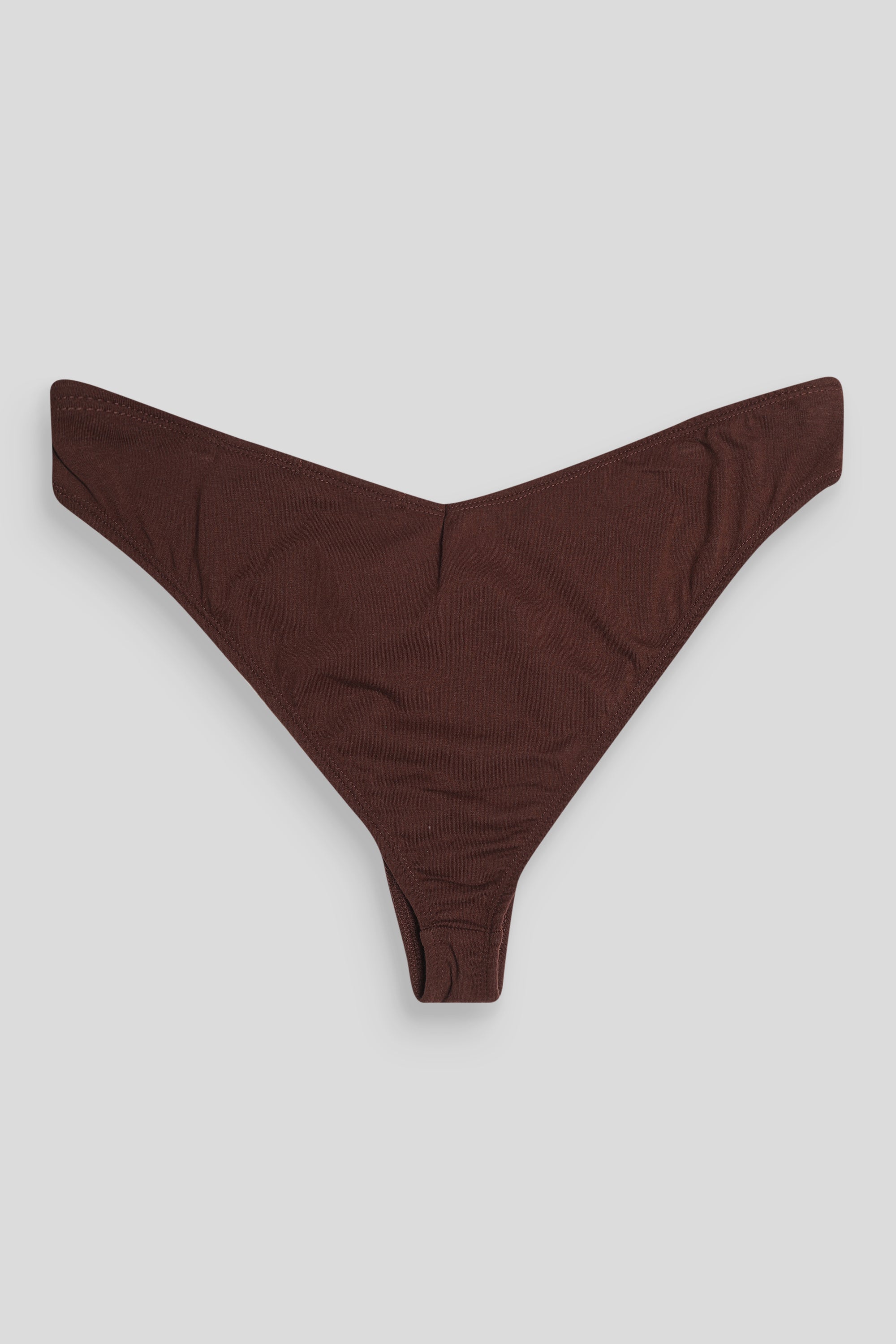 CURVE V FRONT KNICKER CHOCOLATE